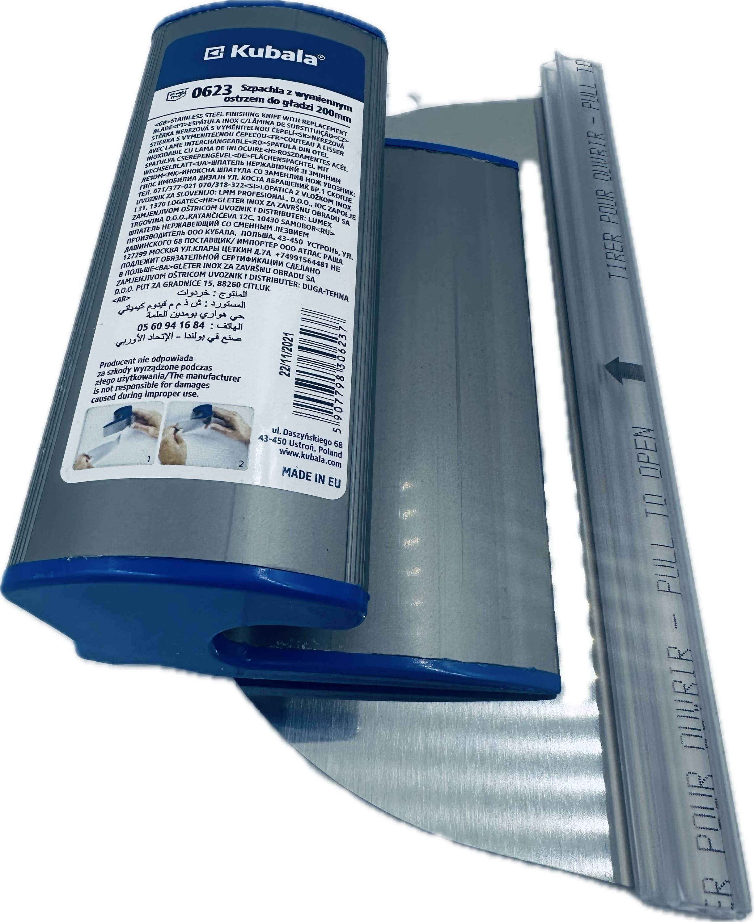 Profi-Flex-Flächenspachtel Kubala