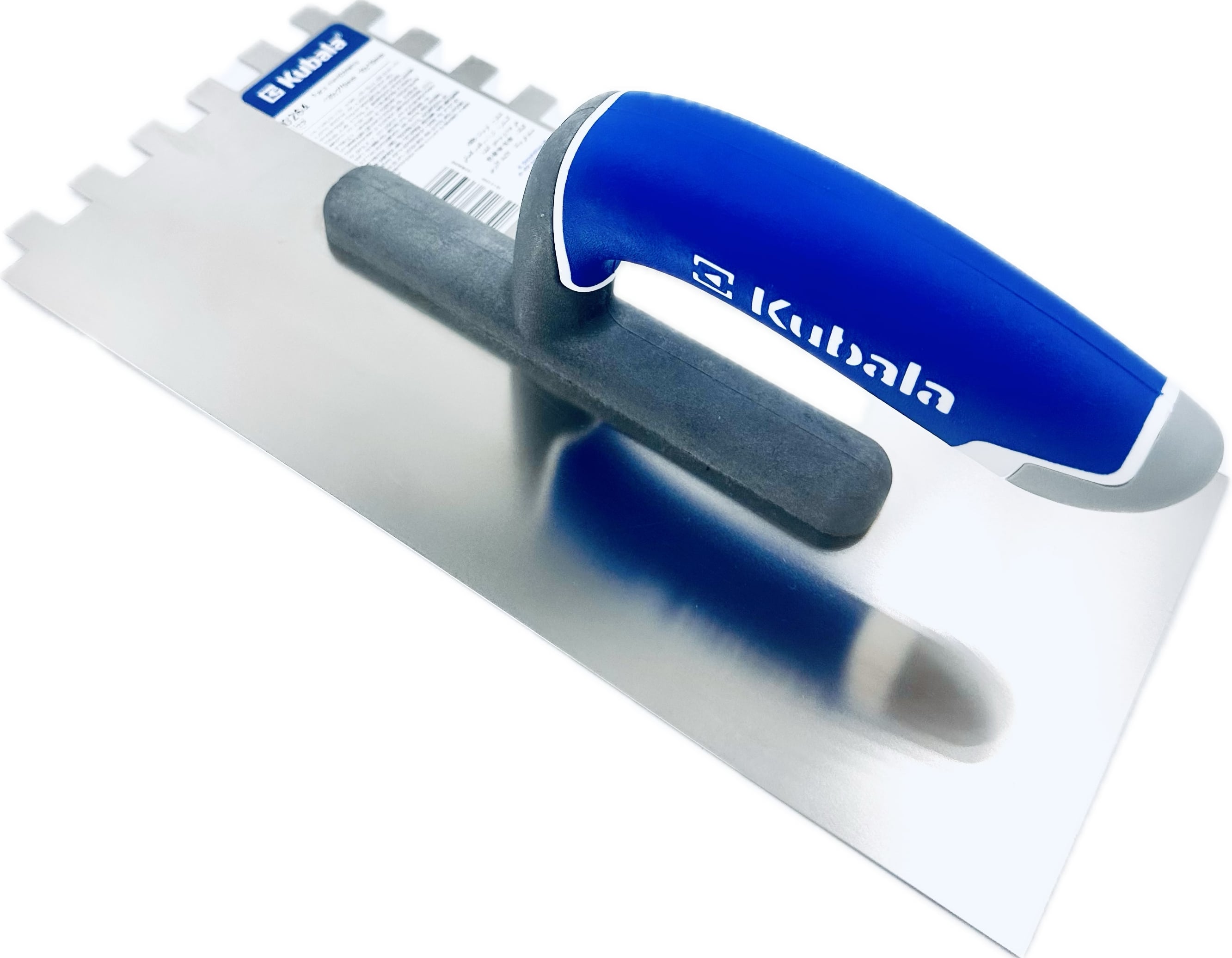 Glättekelle Edelstahl gezahnt 3K Kubala