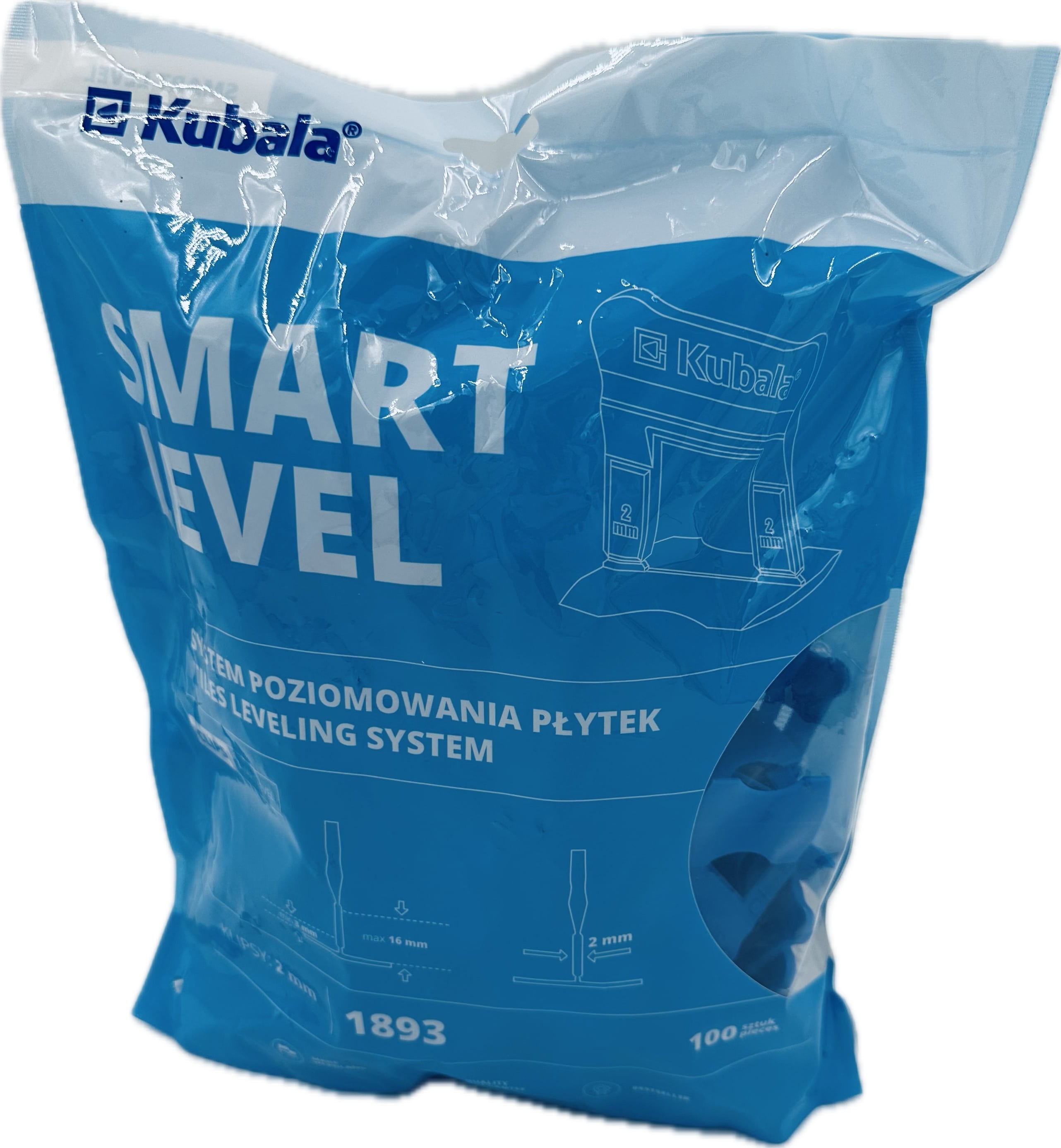 Fliesen-Nivelliersystem Smart Level 100 Stück Kubala