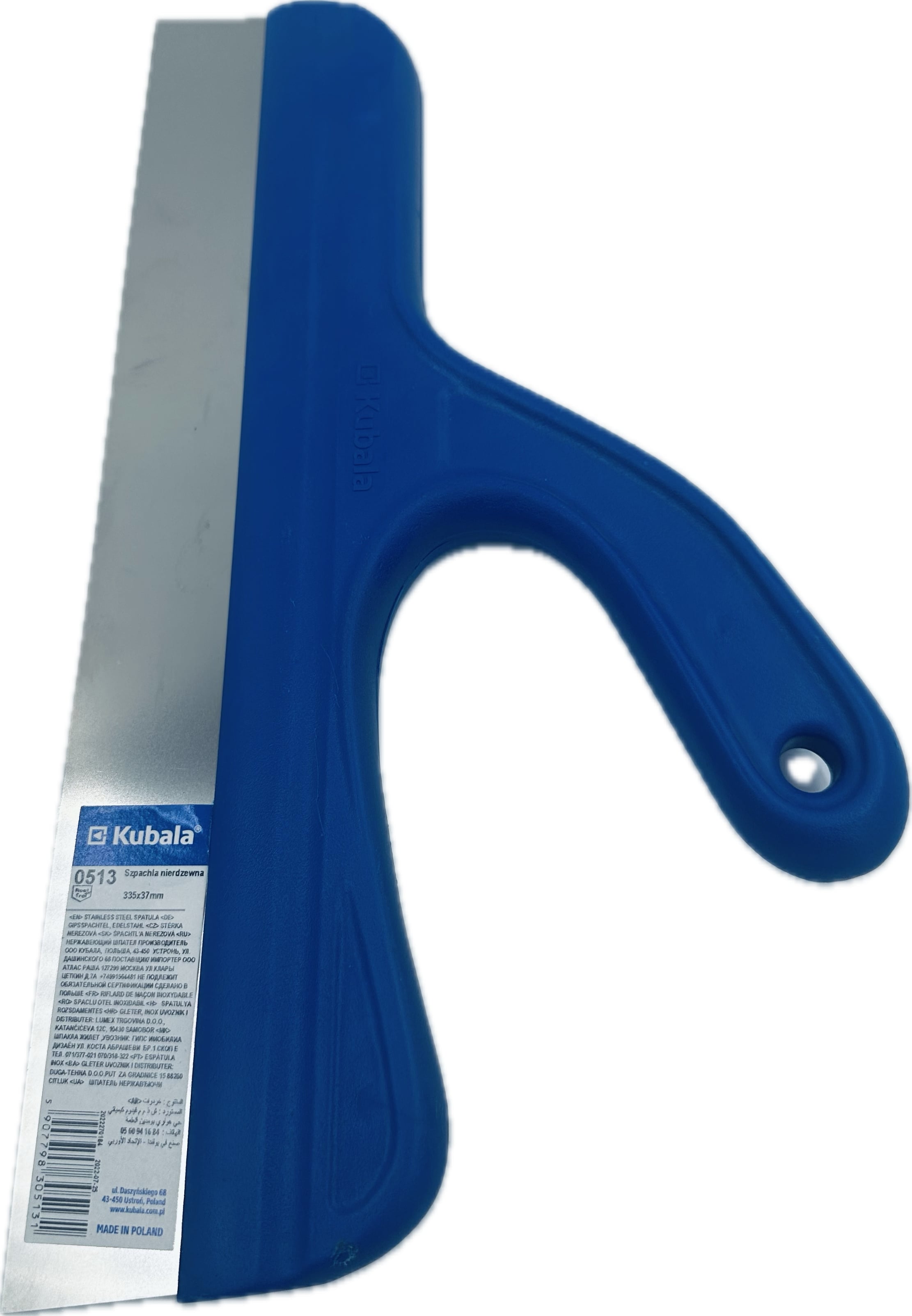 Flächenspachtel Edelstahl Kubala 