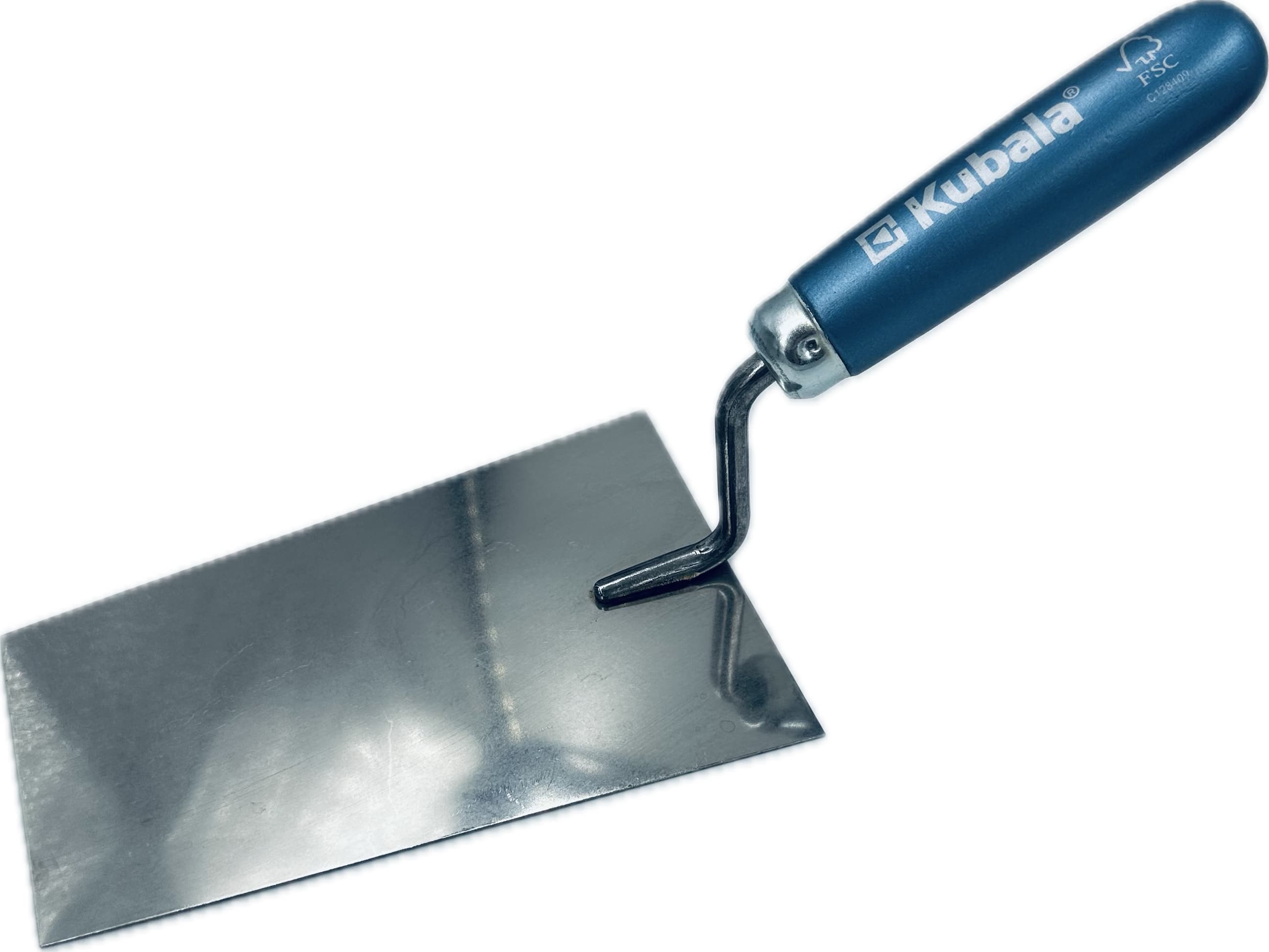 Stuckateurkelle Putzkelle Edelstahl Trapezform Kubala