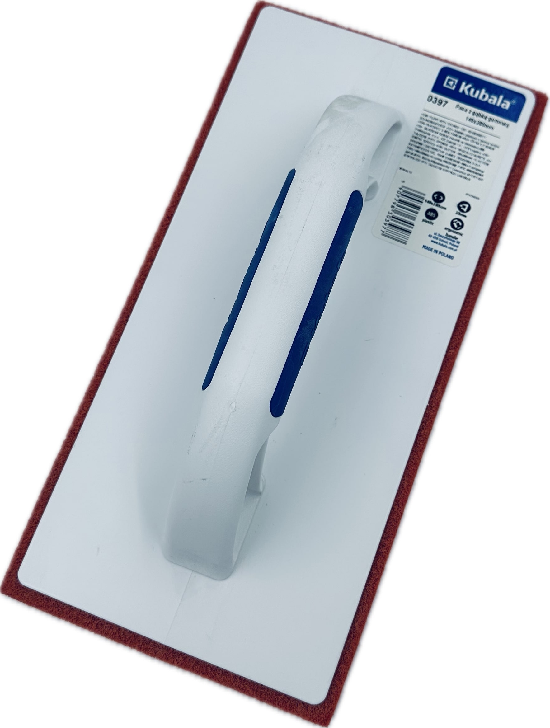 Reibebrett Kunstoff steifer Schwammgummibelag Kubala  Reibebrett Kunstoff steifer Schwammgummibelag Kubala