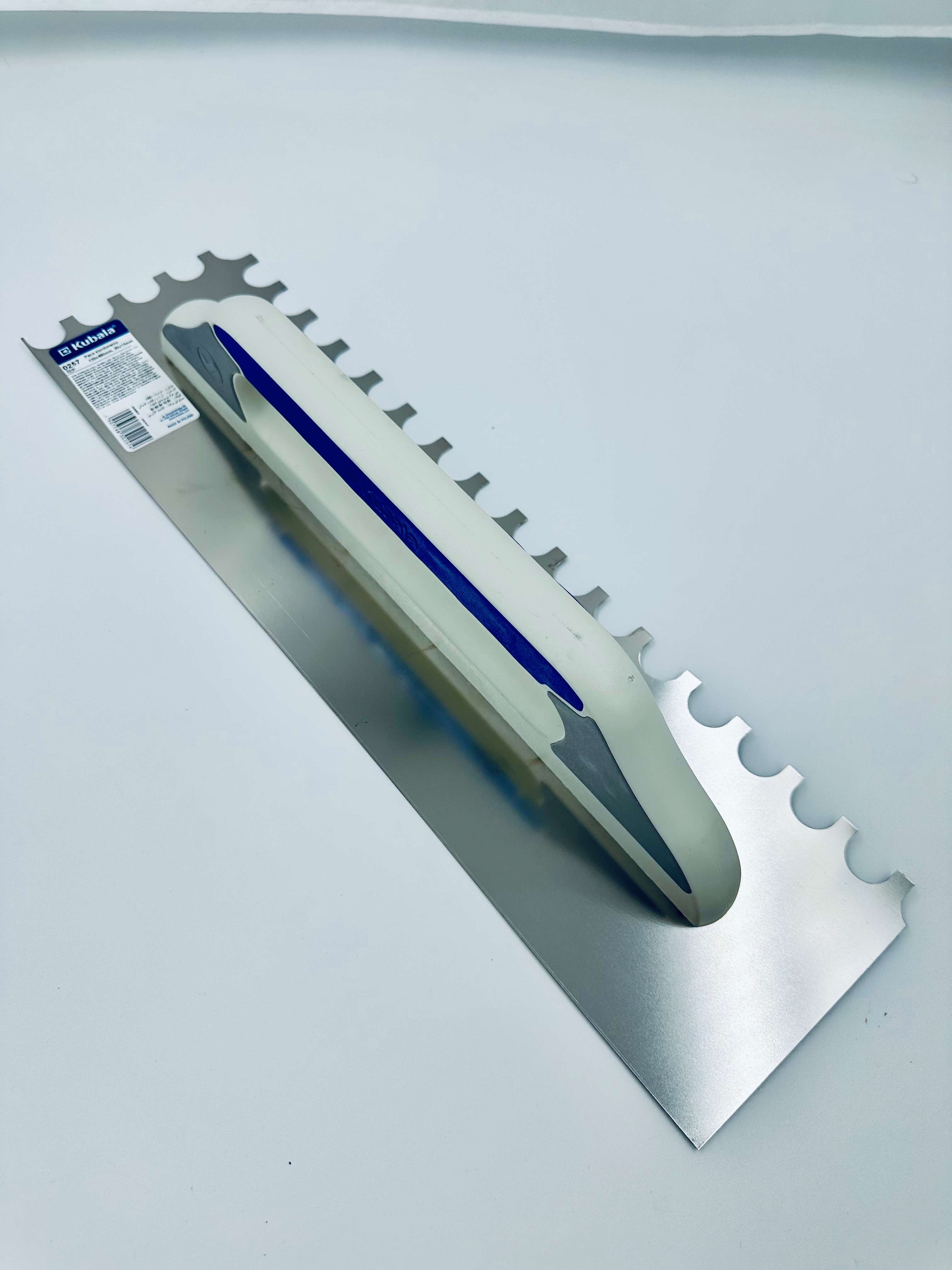 Aufziehglätter Edelstahl halbrunde Zahnung Kubala  Aufziehglätter Edelstahl halbrunde Zahnung Kubala