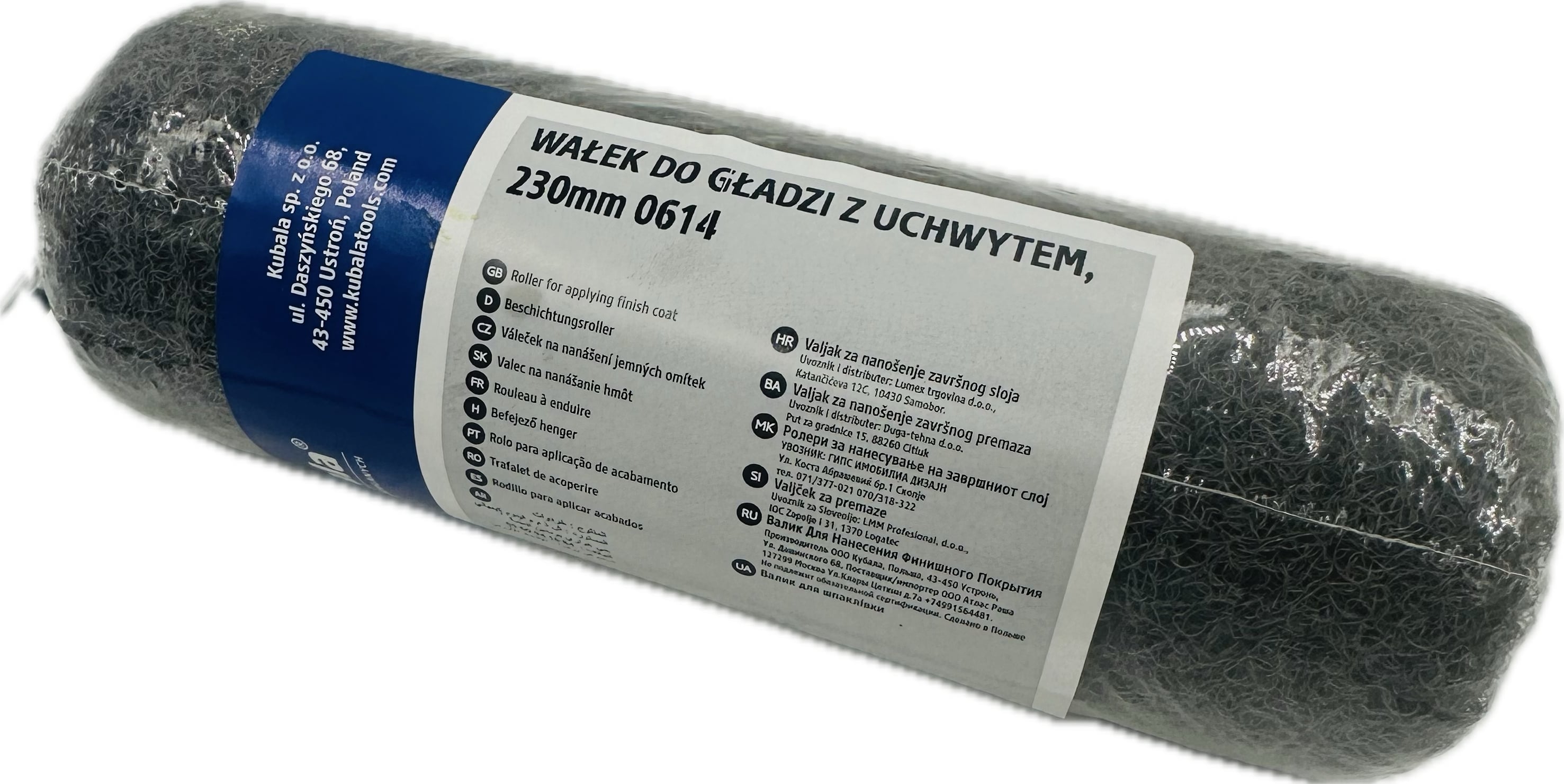 Spezial-Roller für pastöse Spachtelmassen Kubala 