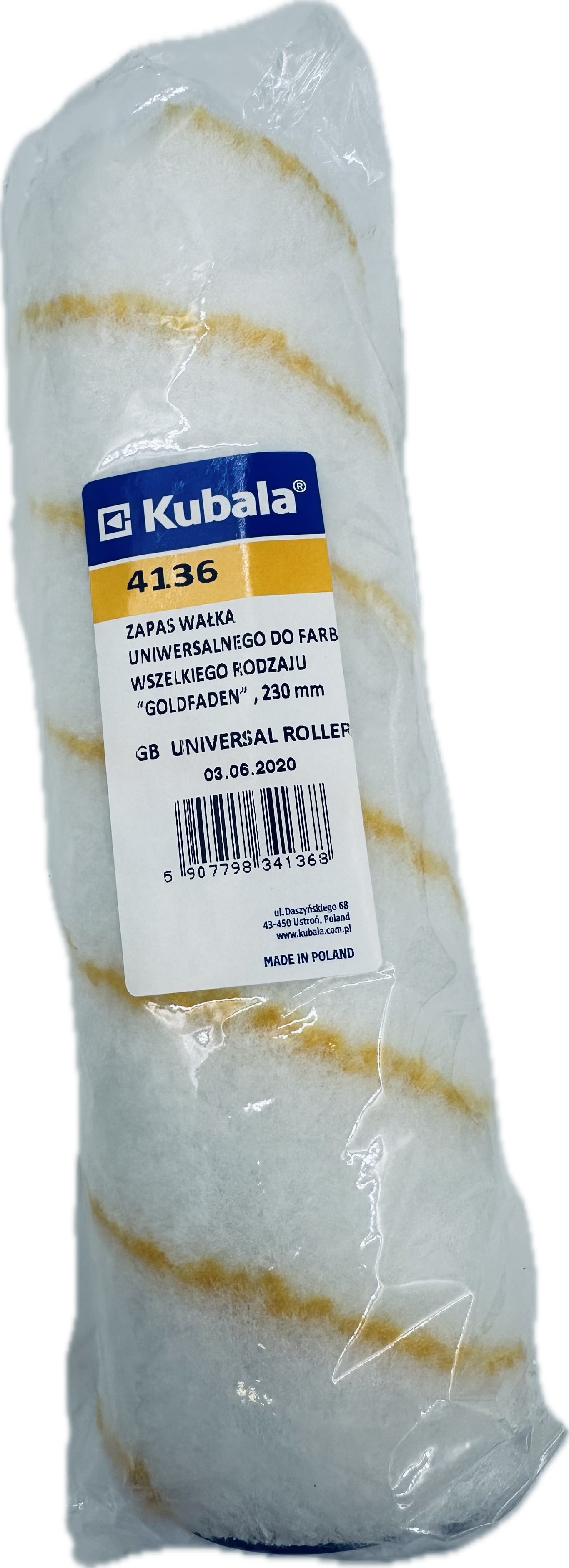 Farbroller Goldfaden Kubala